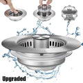 Upgraded 3 in 1 Kitchen Sink Drain Straine