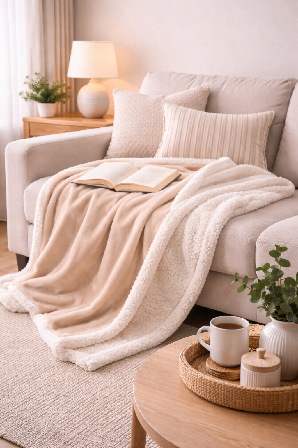 Reversible Fleece Blanket