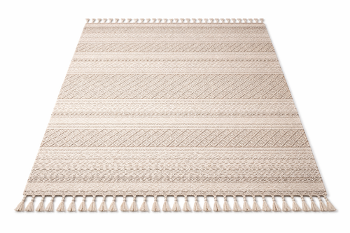 Handwoven Textured Neutral Area Rug