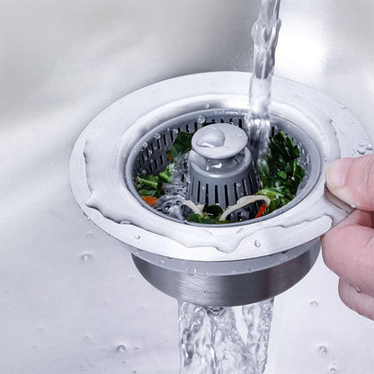 Upgraded 3 in 1 Kitchen Sink Drain Straine