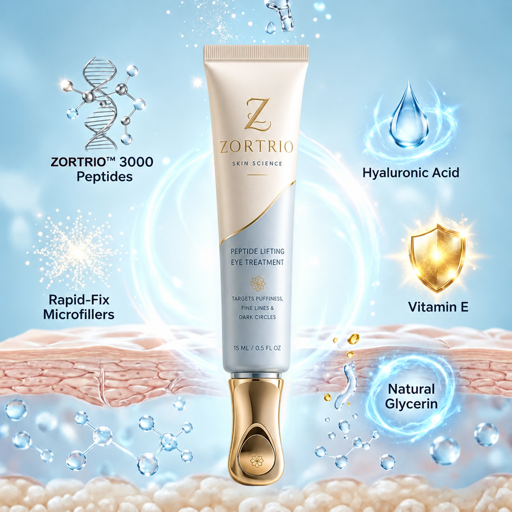 ZORTRIO™ Instant Face Temporary Tightener – Instant visible results in 30 seconds