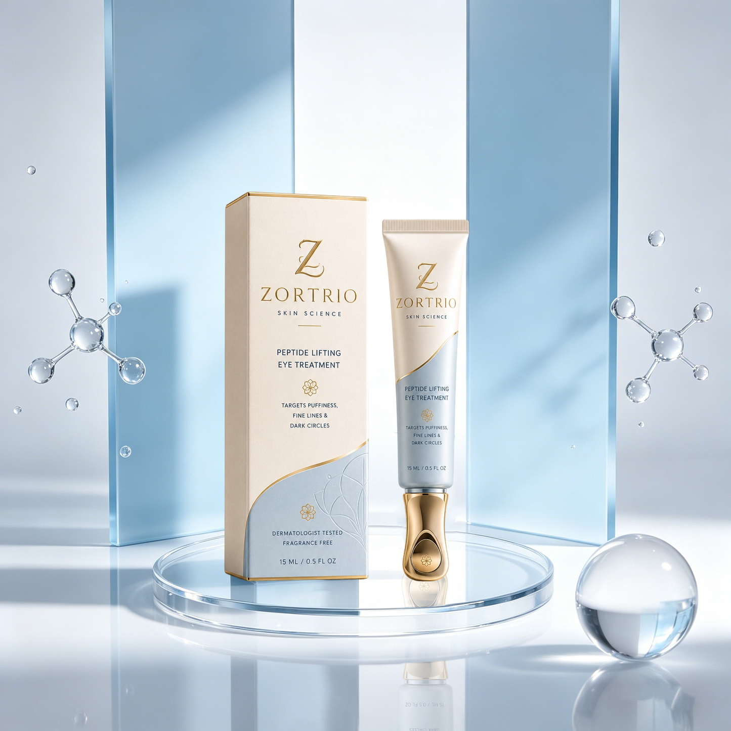 ZORTRIO™ Instant Face Temporary Tightener – Instant visible results in 30 seconds