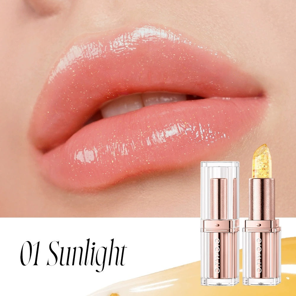 O.TWO.O Haute Gold Foil Thermochromic Lipstick