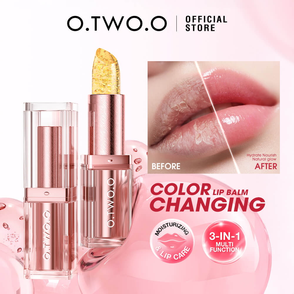 O.TWO.O Haute Gold Foil Thermochromic Lipstick