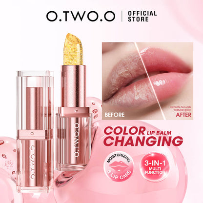 O.TWO.O Haute Gold Foil Thermochromic Lipstick