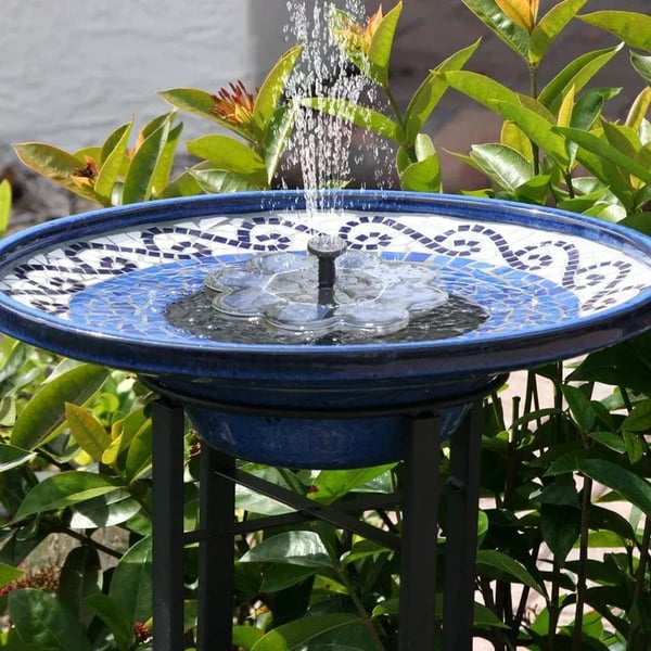 🐦️Compact Solar Bird Fountain Pump – Keep Your Garden Alive!